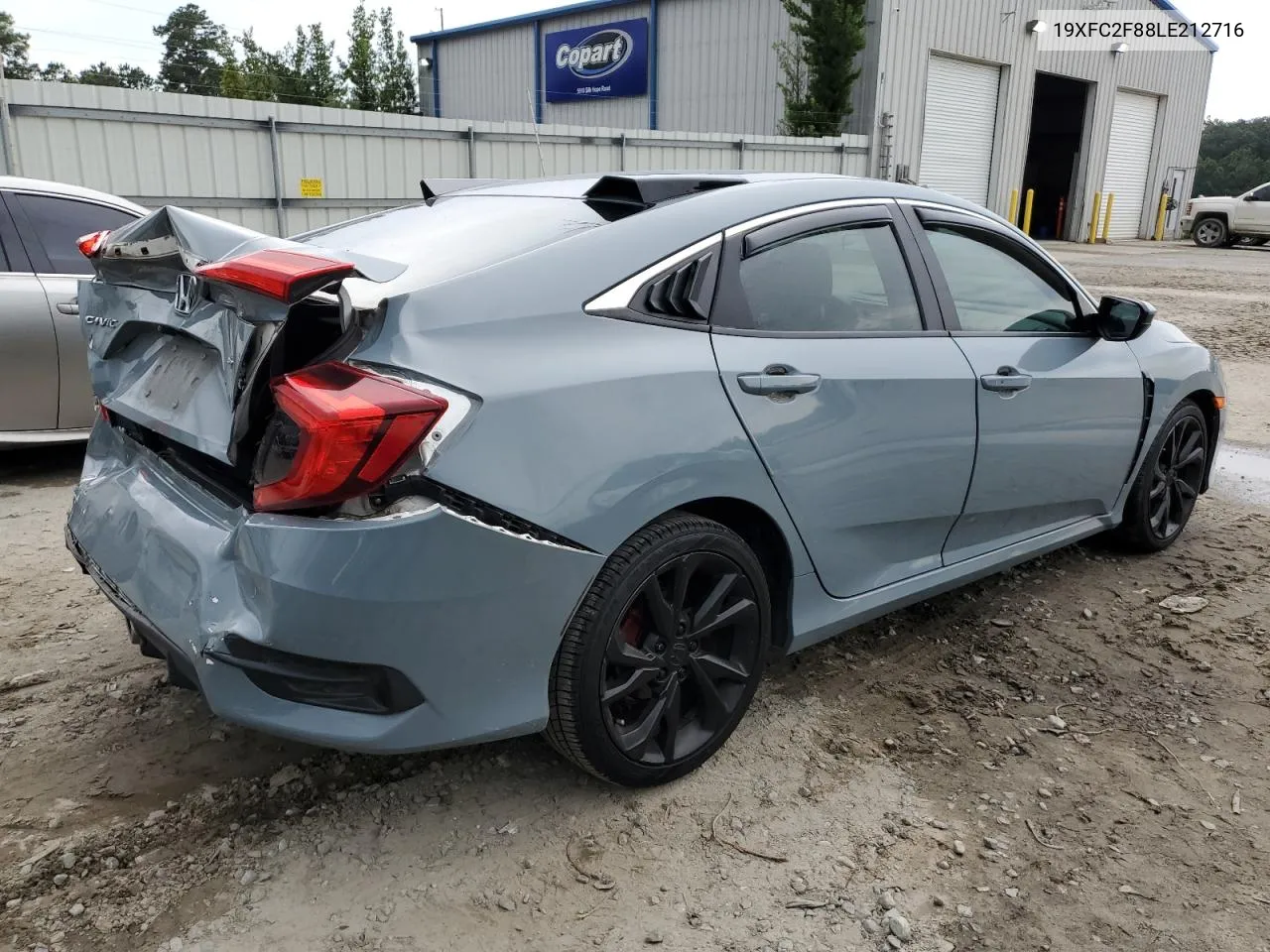 19XFC2F88LE212716 2020 Honda Civic Sport