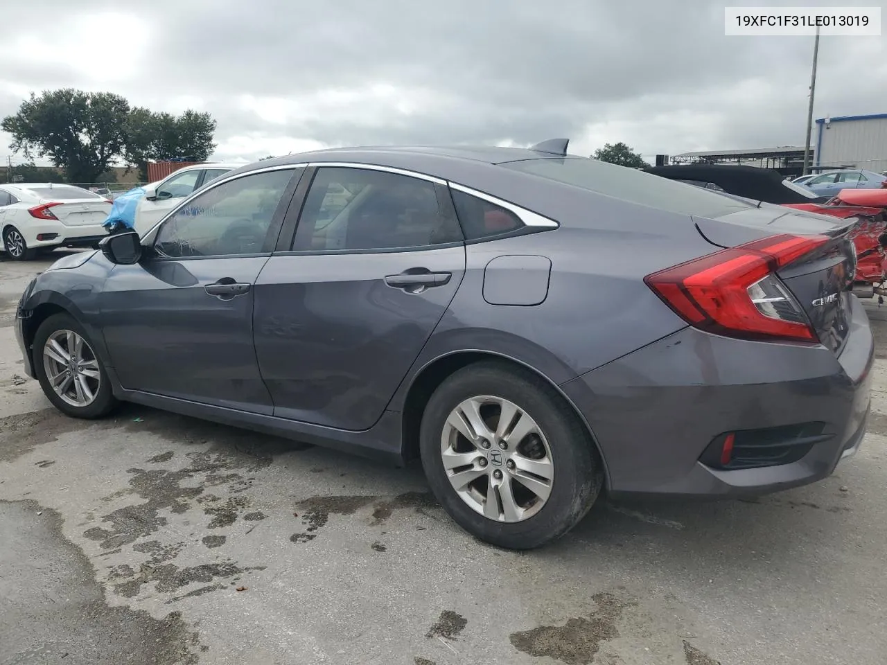 2020 Honda Civic Ex VIN: 19XFC1F31LE013019 Lot: 71423714