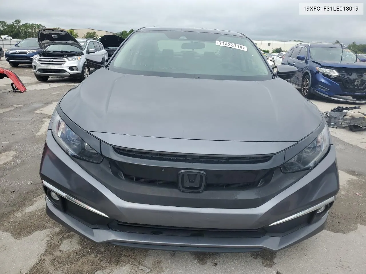 2020 Honda Civic Ex VIN: 19XFC1F31LE013019 Lot: 71423714