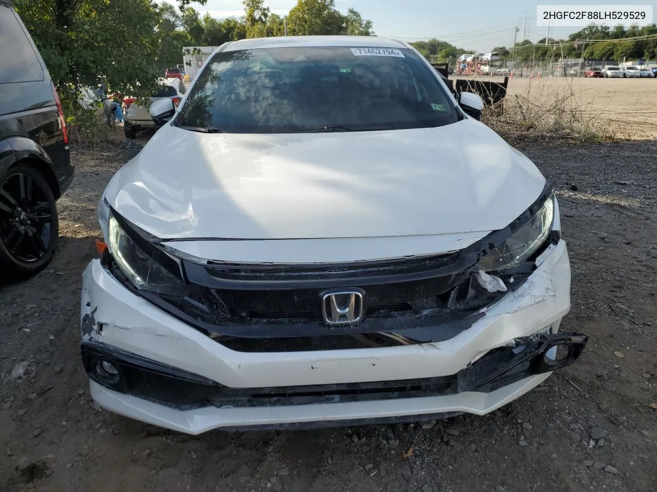 2020 Honda Civic Sport VIN: 2HGFC2F88LH529529 Lot: 71462794