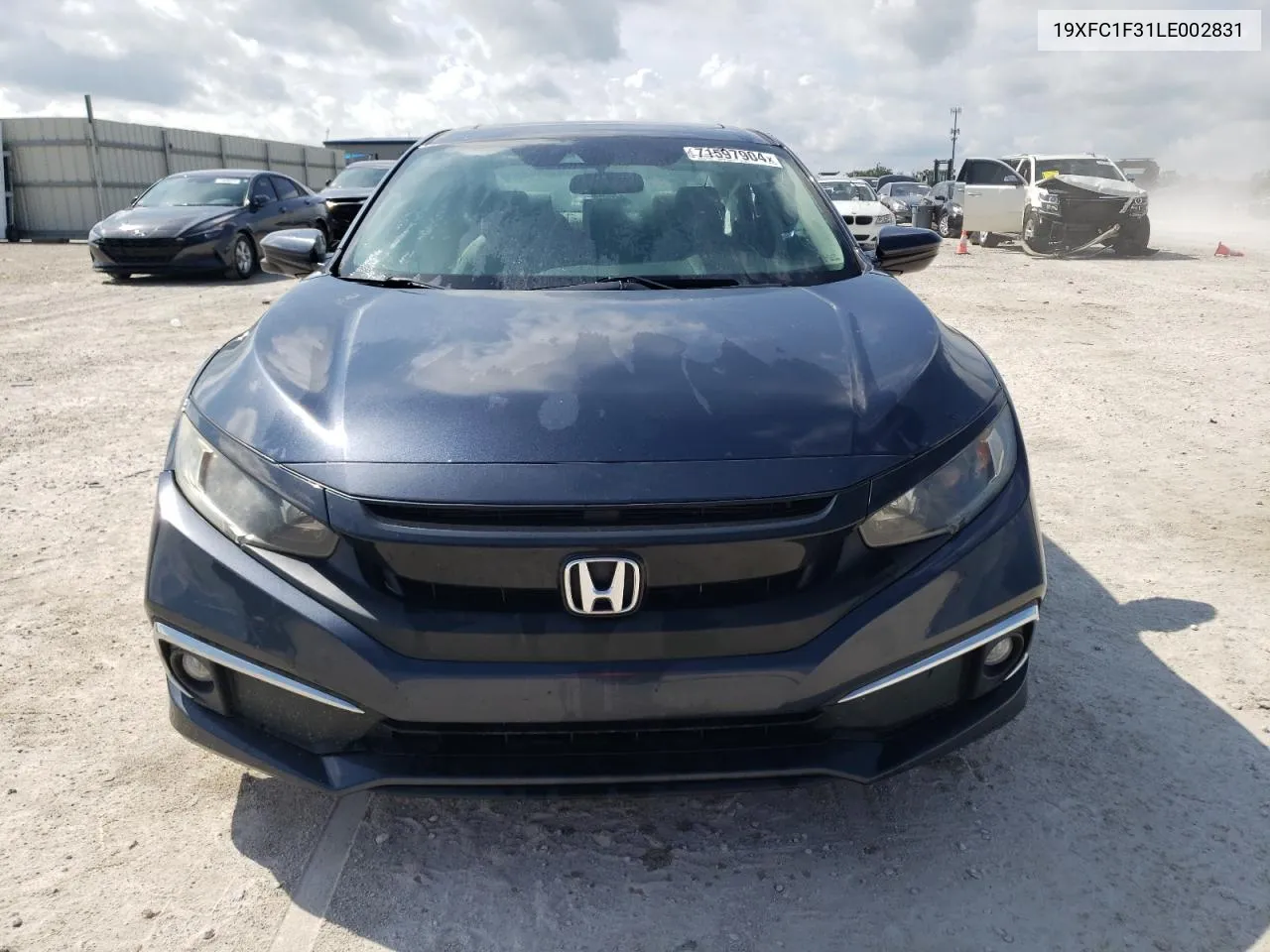 2020 Honda Civic Ex VIN: 19XFC1F31LE002831 Lot: 71597904