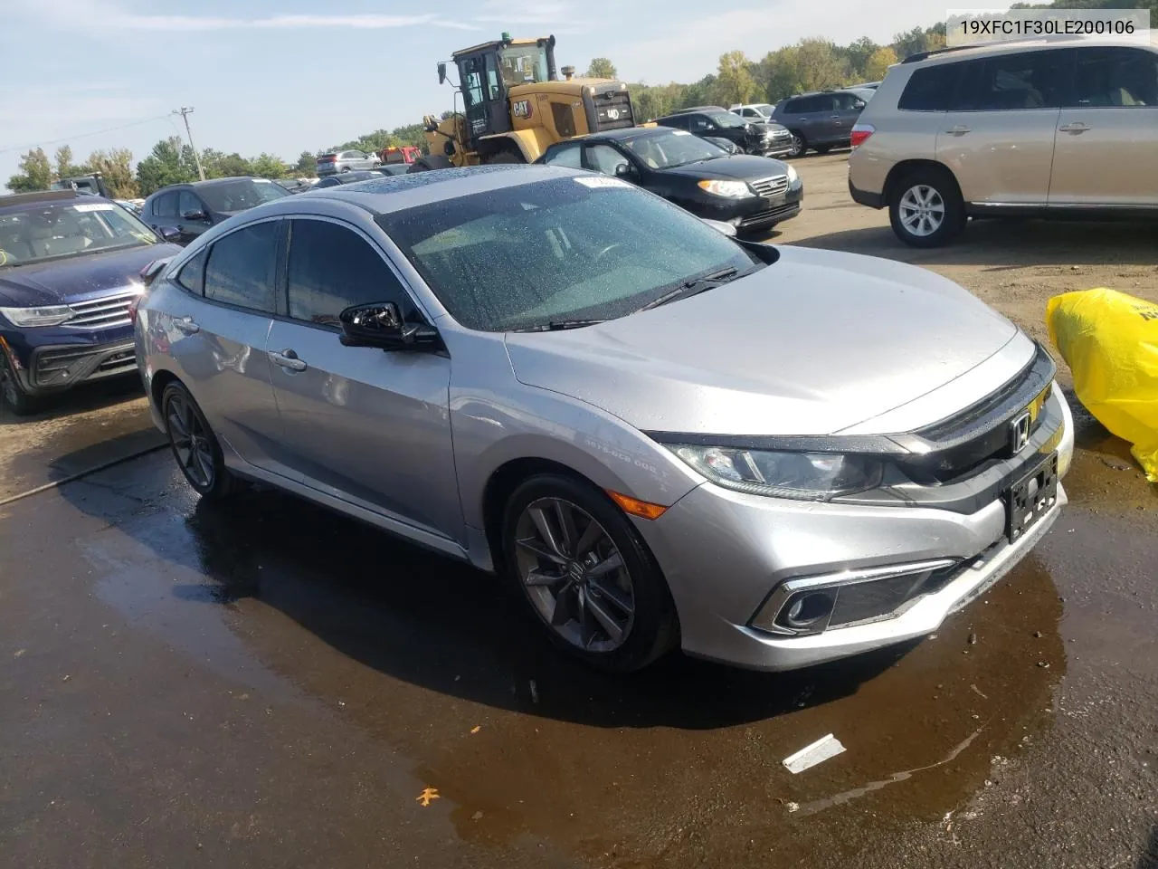 2020 Honda Civic Ex VIN: 19XFC1F30LE200106 Lot: 71620624