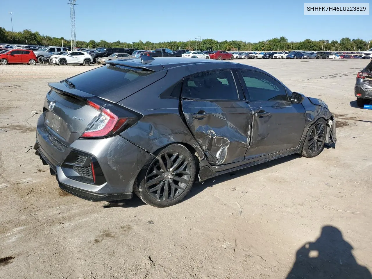 2020 Honda Civic Sport VIN: SHHFK7H46LU223829 Lot: 71639274