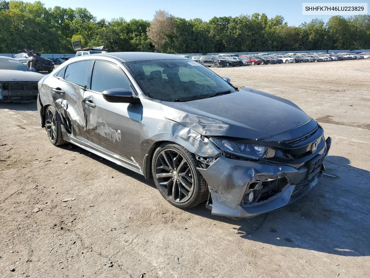 2020 Honda Civic Sport VIN: SHHFK7H46LU223829 Lot: 71639274