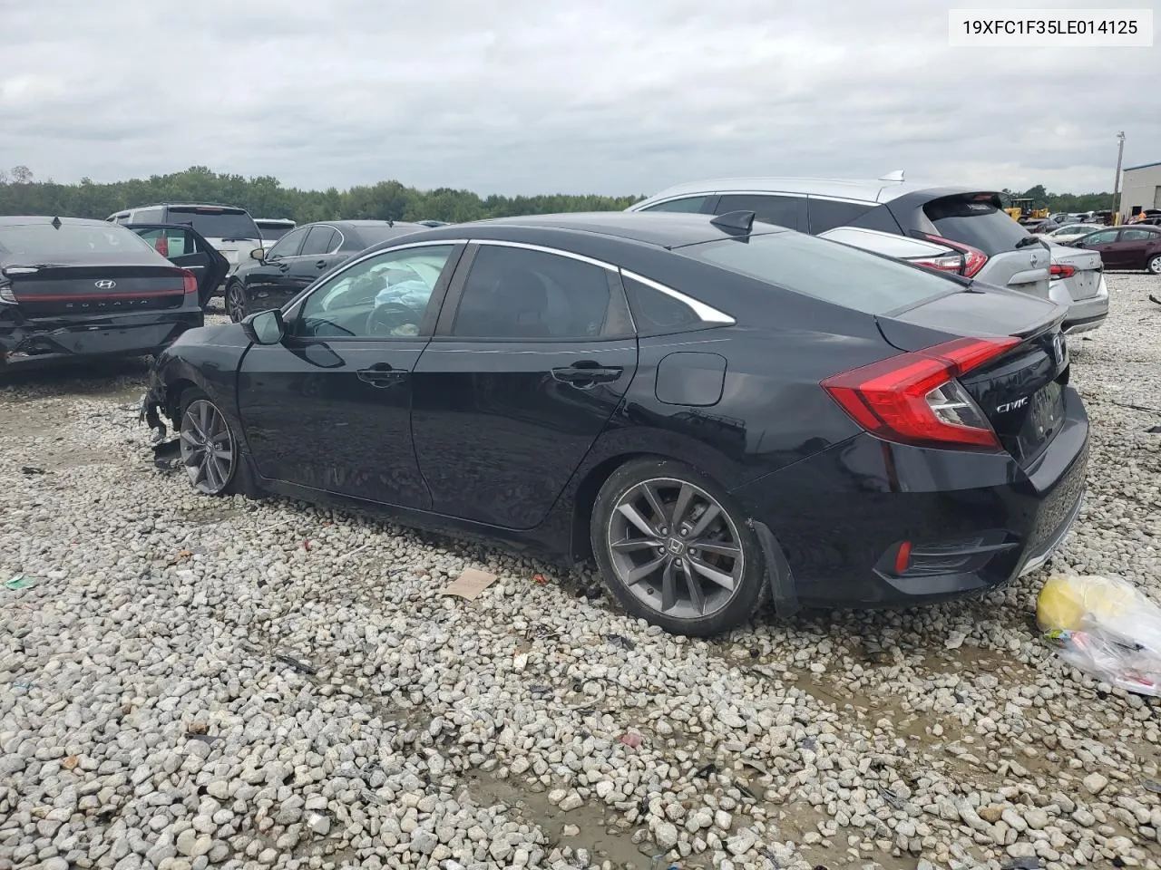 2020 Honda Civic Ex VIN: 19XFC1F35LE014125 Lot: 71768874