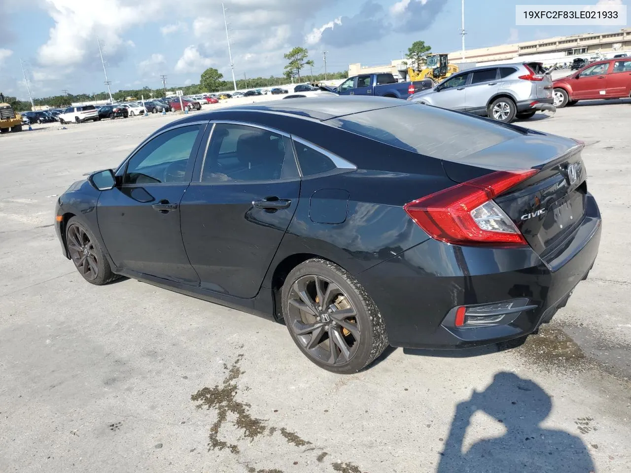 2020 Honda Civic Sport VIN: 19XFC2F83LE021933 Lot: 71959514