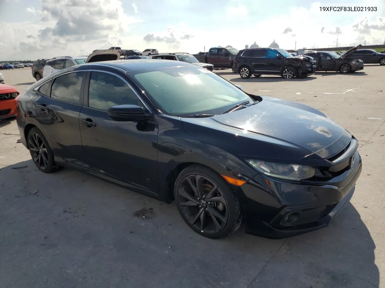 2020 Honda Civic Sport VIN: 19XFC2F83LE021933 Lot: 71959514