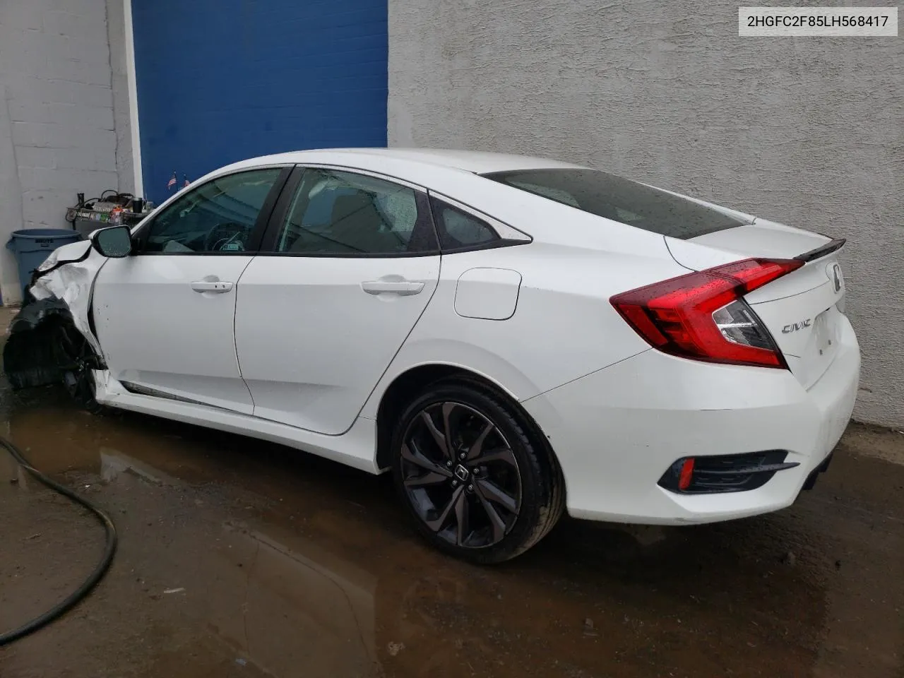 2020 Honda Civic Sport VIN: 2HGFC2F85LH568417 Lot: 72020324