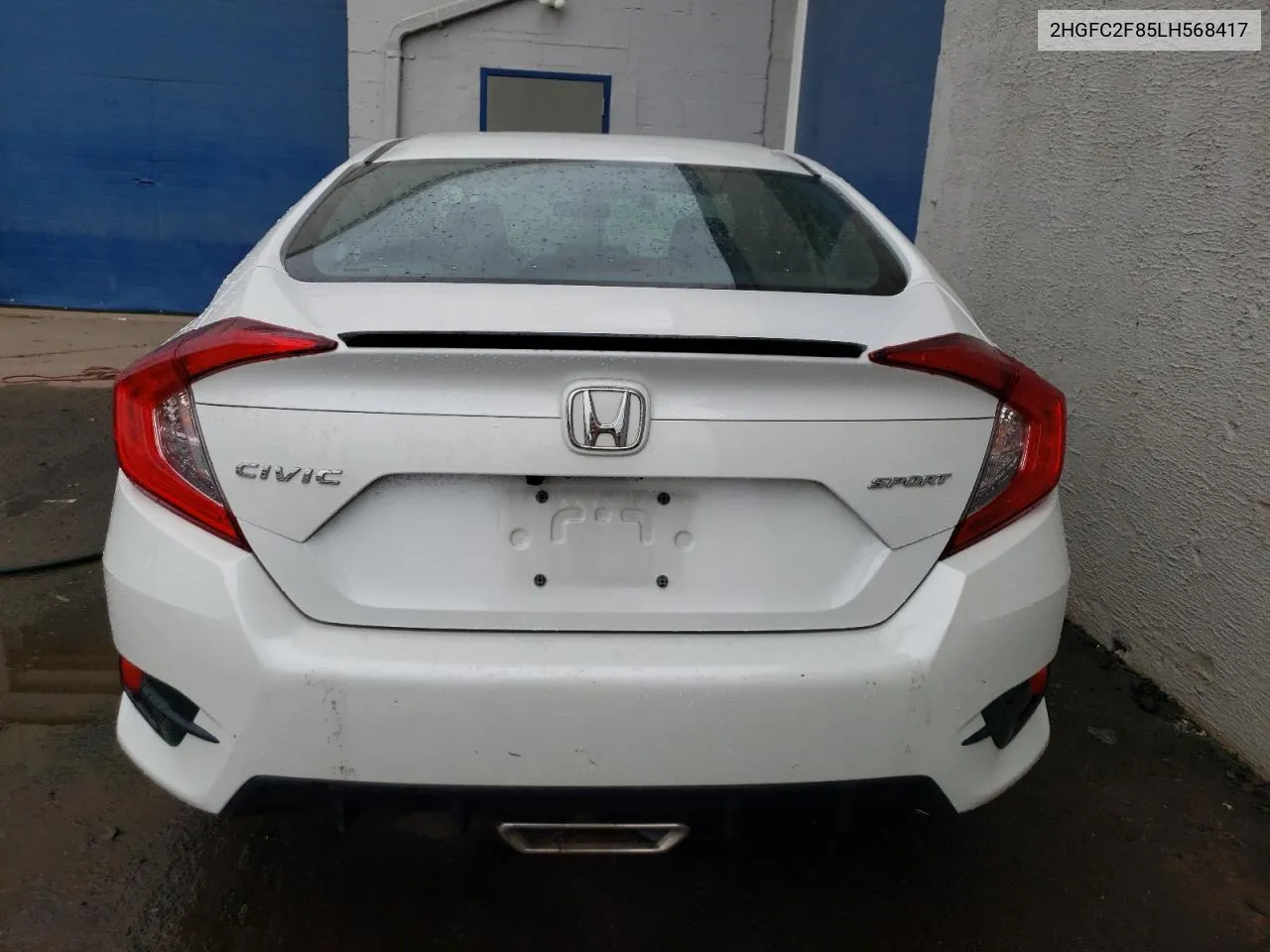 2020 Honda Civic Sport VIN: 2HGFC2F85LH568417 Lot: 72020324