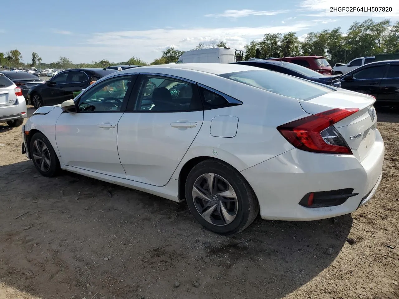 2020 Honda Civic Lx VIN: 2HGFC2F64LH507820 Lot: 72061614