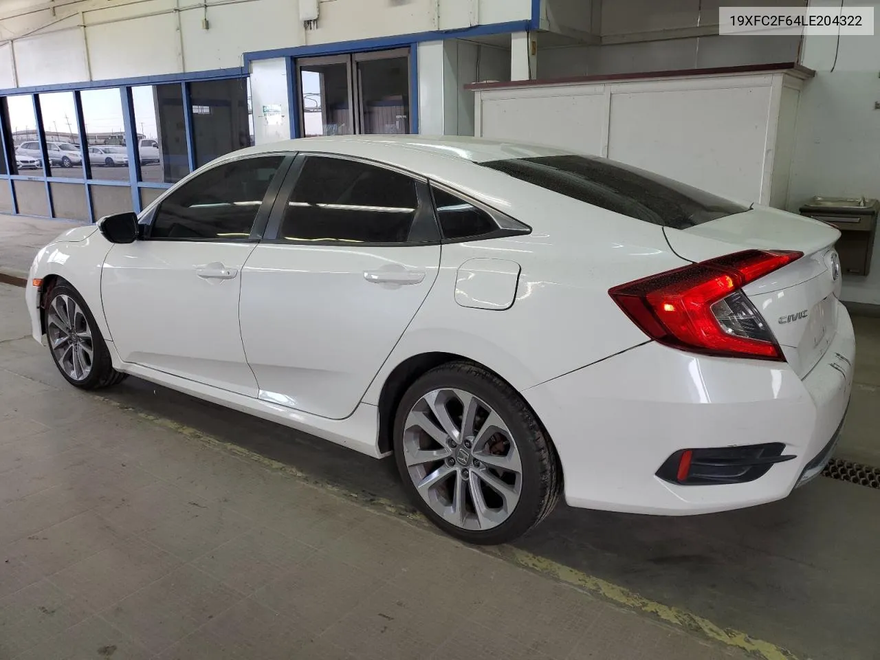 2020 Honda Civic Lx VIN: 19XFC2F64LE204322 Lot: 72154334