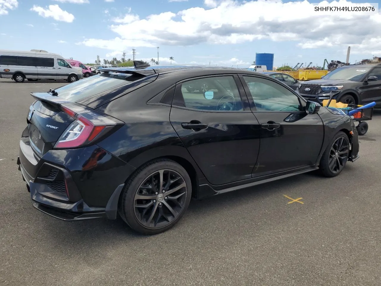 SHHFK7H49LU208676 2020 Honda Civic Sport