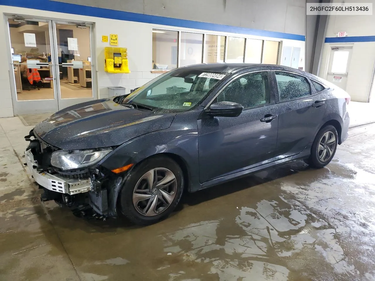 2020 Honda Civic Lx VIN: 2HGFC2F60LH513436 Lot: 72900494