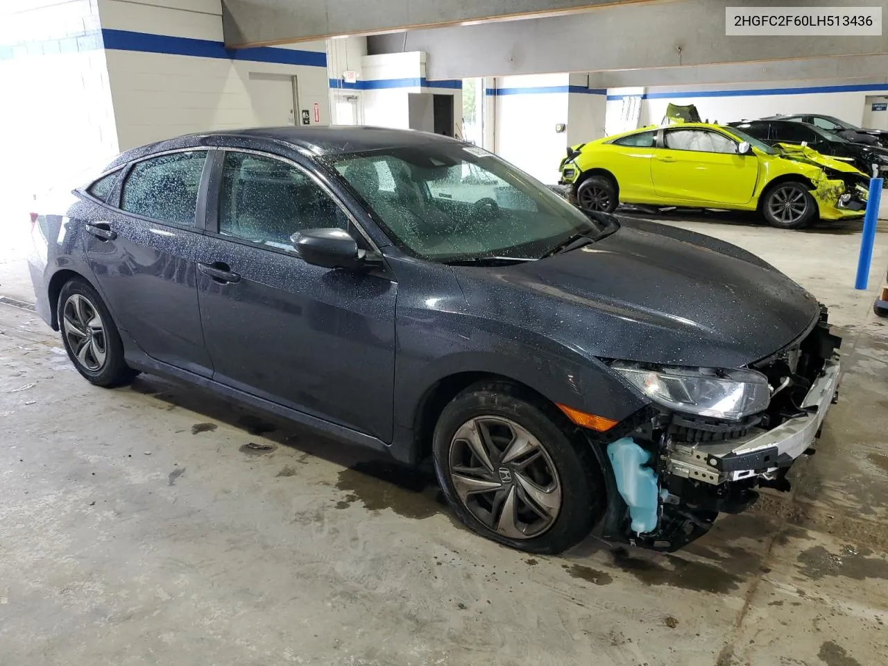 2020 Honda Civic Lx VIN: 2HGFC2F60LH513436 Lot: 72900494