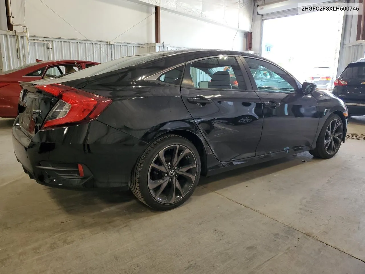 2020 Honda Civic Sport VIN: 2HGFC2F8XLH600746 Lot: 73161414