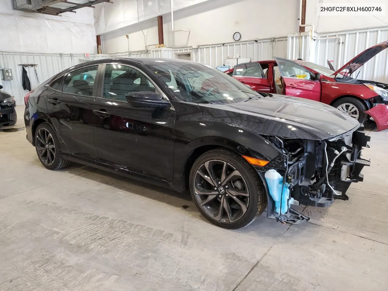 2020 Honda Civic Sport VIN: 2HGFC2F8XLH600746 Lot: 73161414