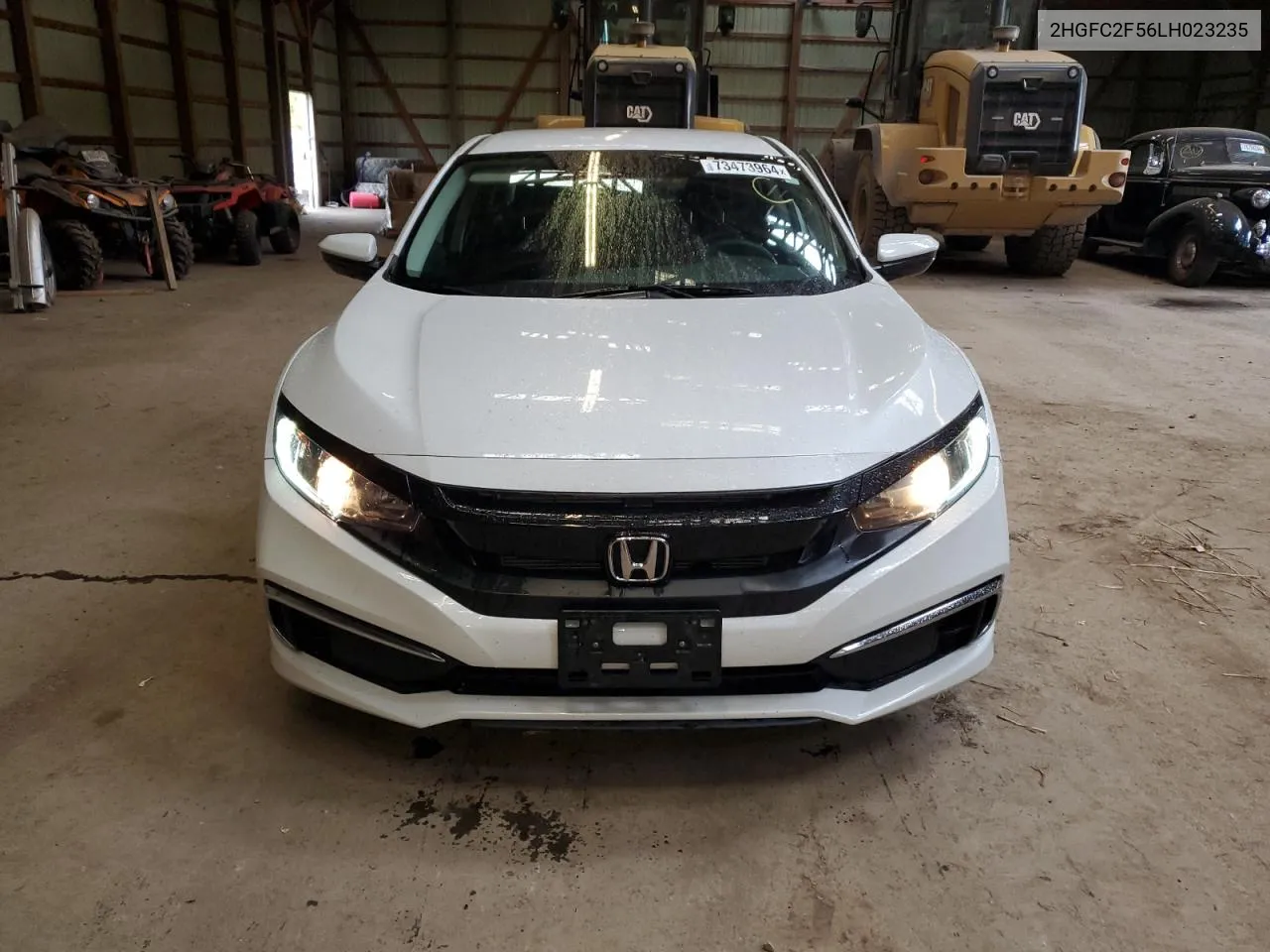 2020 Honda Civic Lx VIN: 2HGFC2F56LH023235 Lot: 73473964