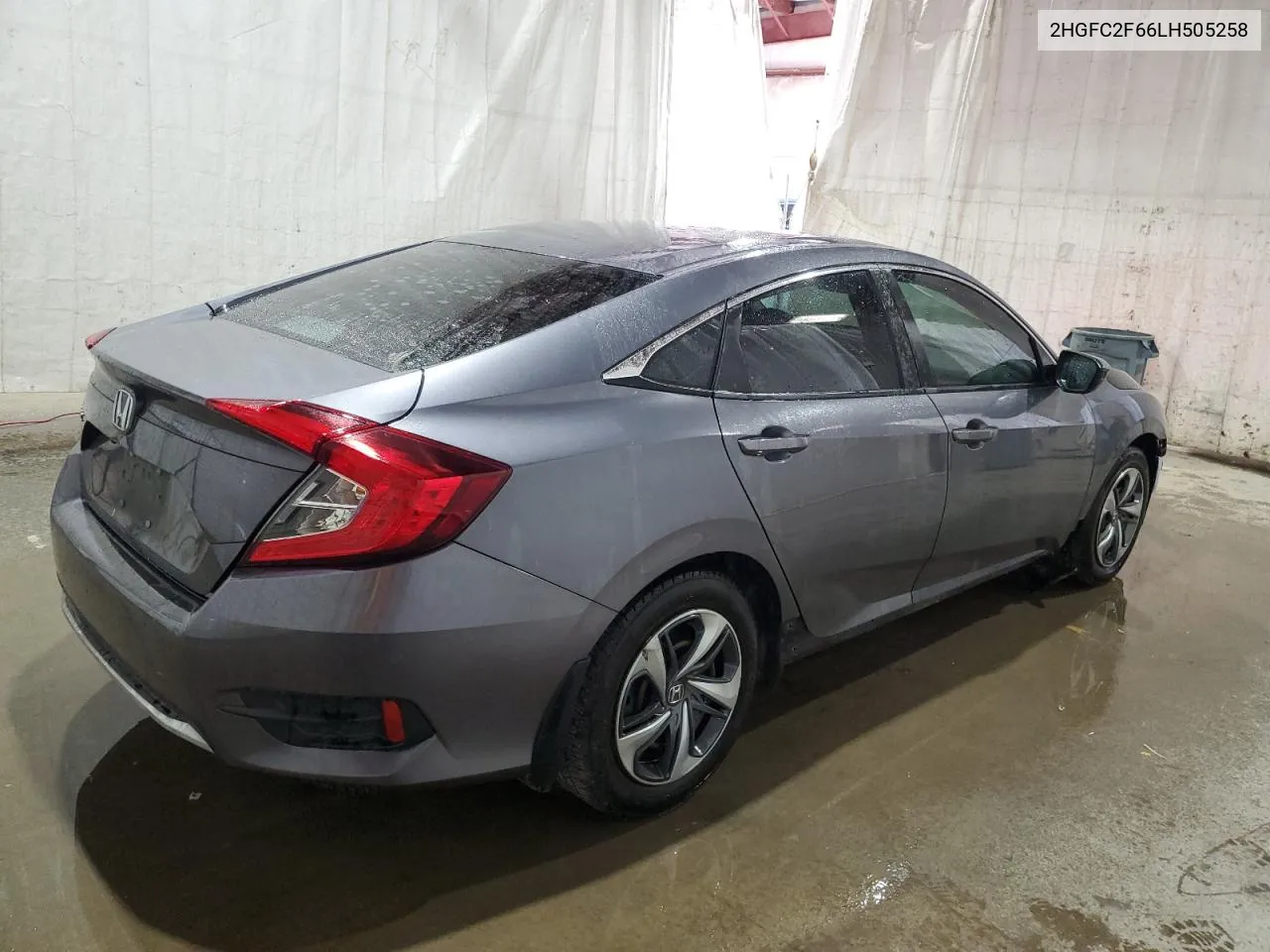 2020 Honda Civic Lx VIN: 2HGFC2F66LH505258 Lot: 74345874