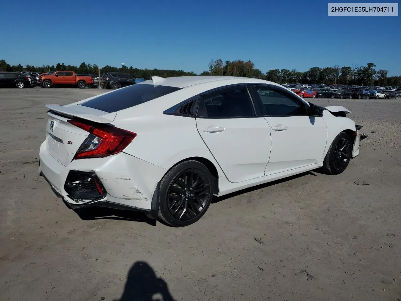 2020 Honda Civic Si VIN: 2HGFC1E55LH704711 Lot: 74394374