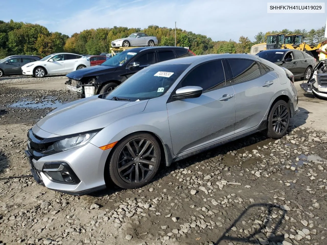 2020 Honda Civic Sport VIN: SHHFK7H41LU419029 Lot: 74529524