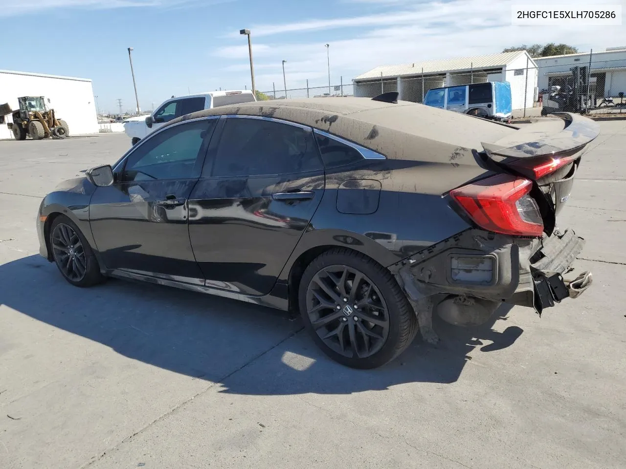 2020 Honda Civic Si VIN: 2HGFC1E5XLH705286 Lot: 74558124