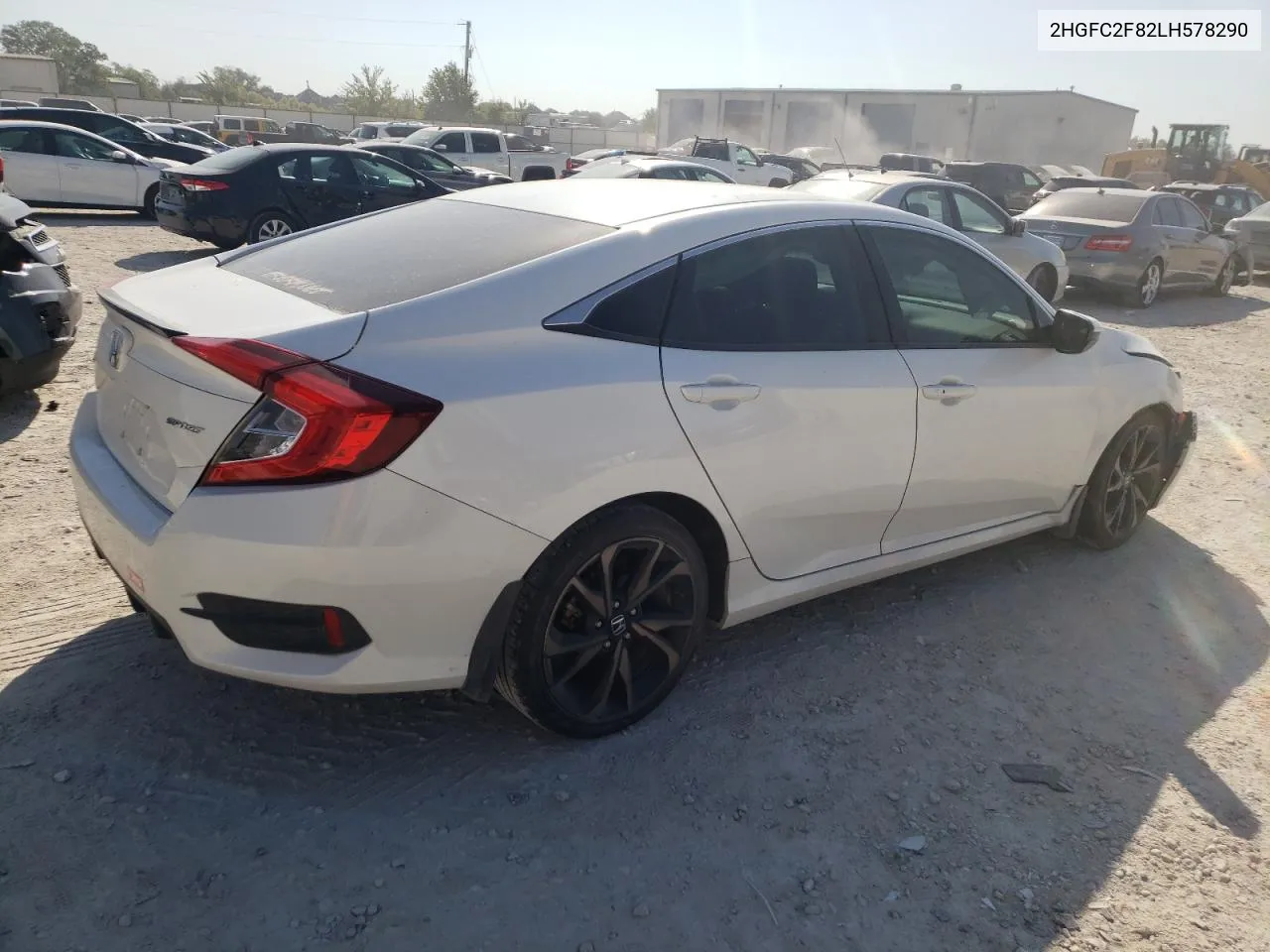 2020 Honda Civic Sport VIN: 2HGFC2F82LH578290 Lot: 74641064