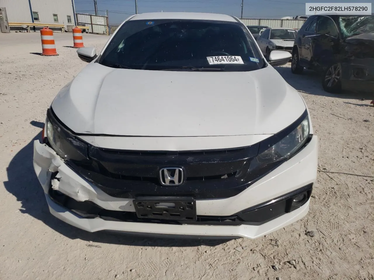 2HGFC2F82LH578290 2020 Honda Civic Sport