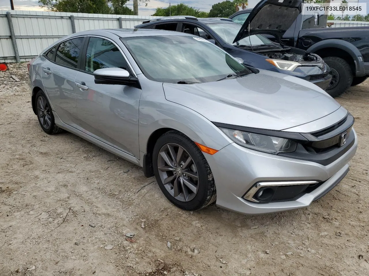 2020 Honda Civic Ex VIN: 19XFC1F33LE018545 Lot: 74819054