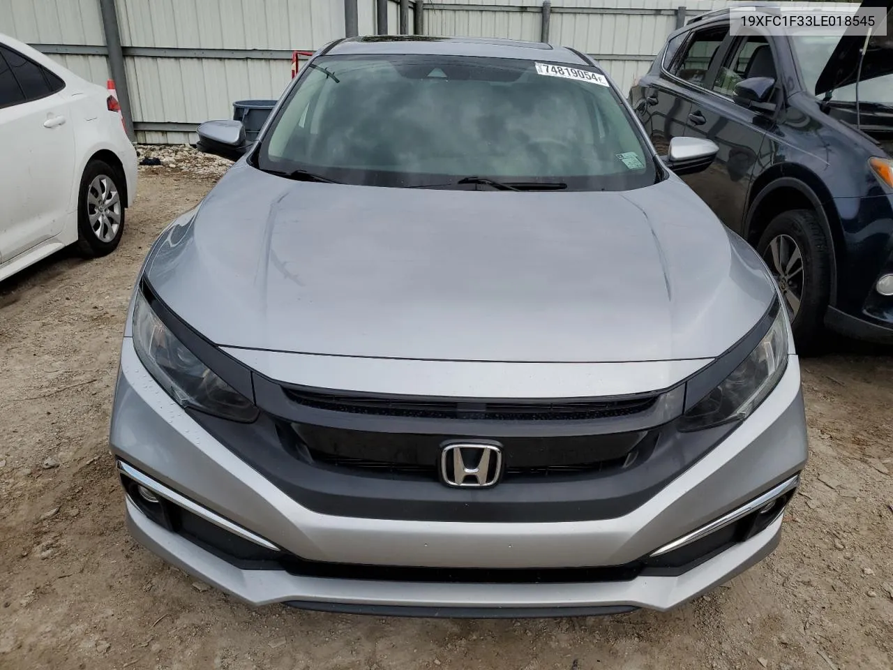 2020 Honda Civic Ex VIN: 19XFC1F33LE018545 Lot: 74819054