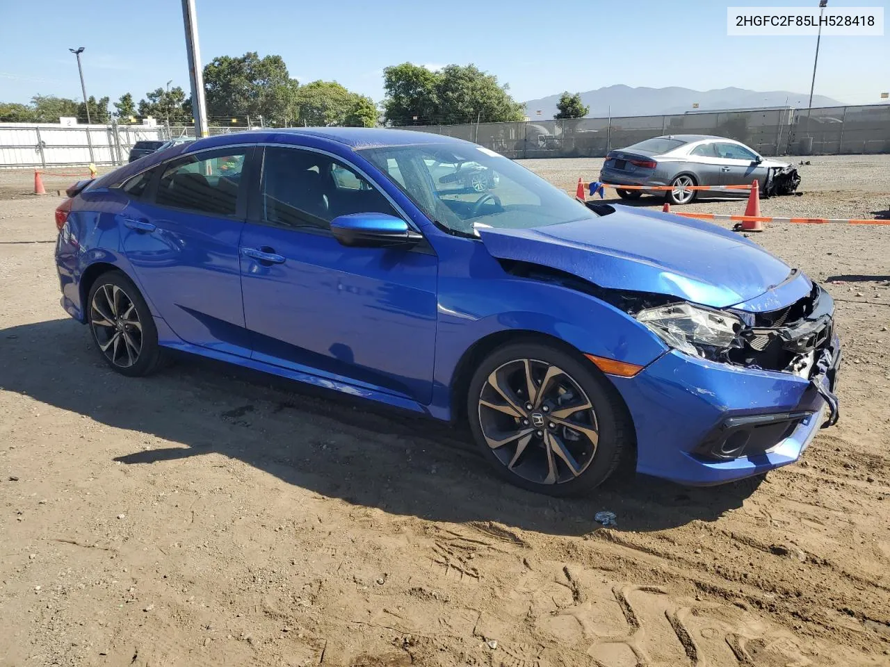 2020 Honda Civic Sport VIN: 2HGFC2F85LH528418 Lot: 74950924