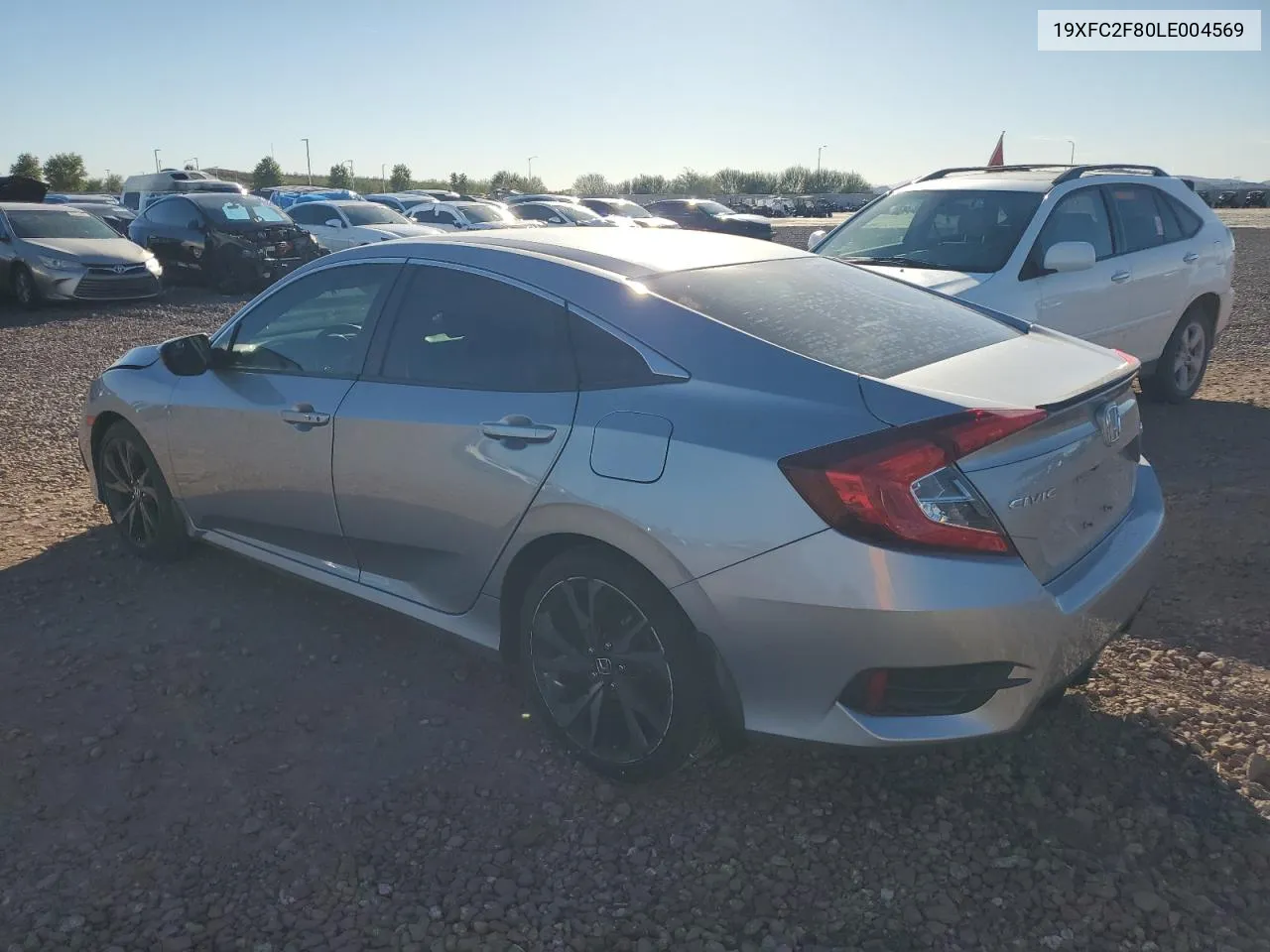 19XFC2F80LE004569 2020 Honda Civic Sport