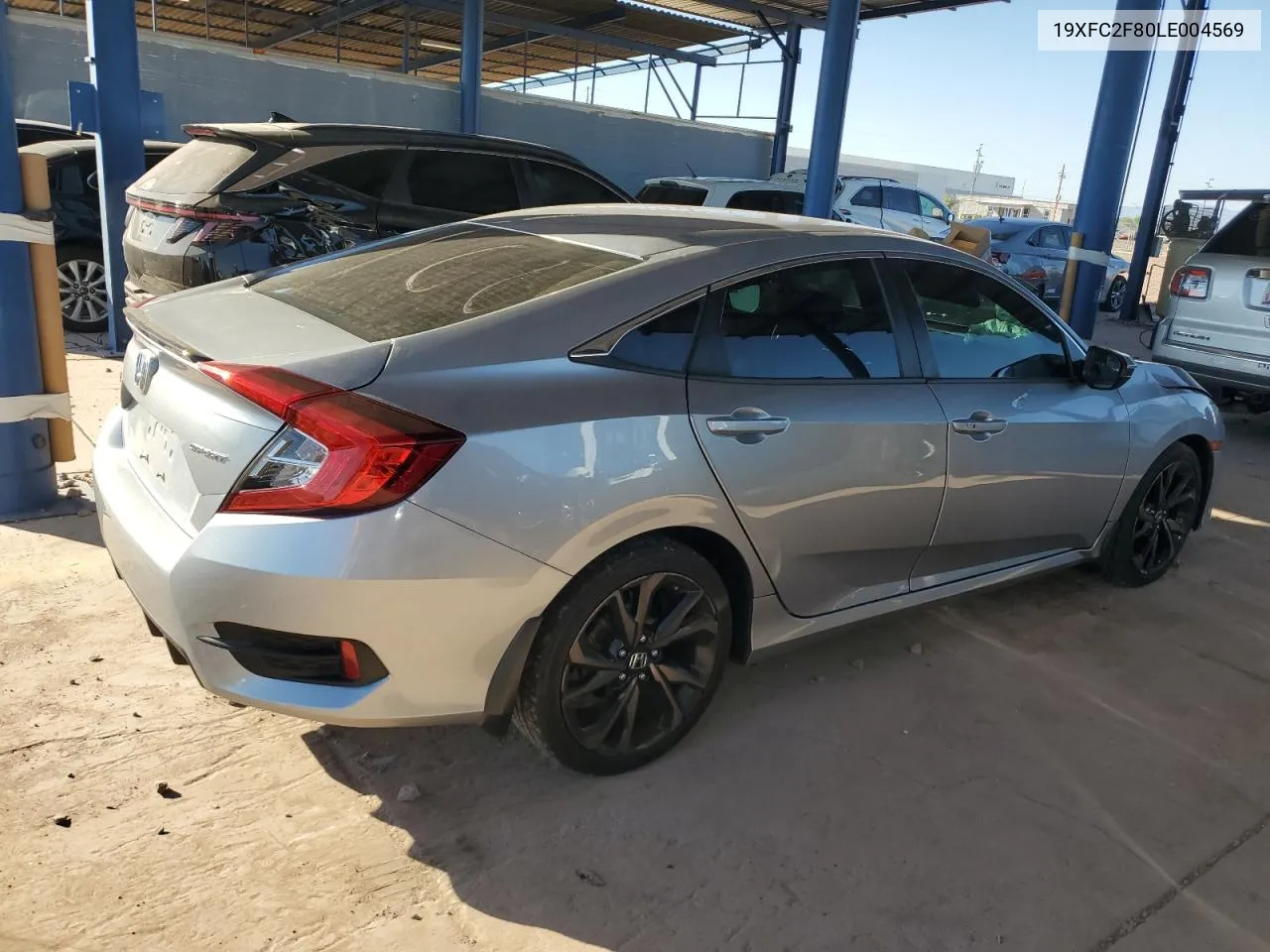 19XFC2F80LE004569 2020 Honda Civic Sport