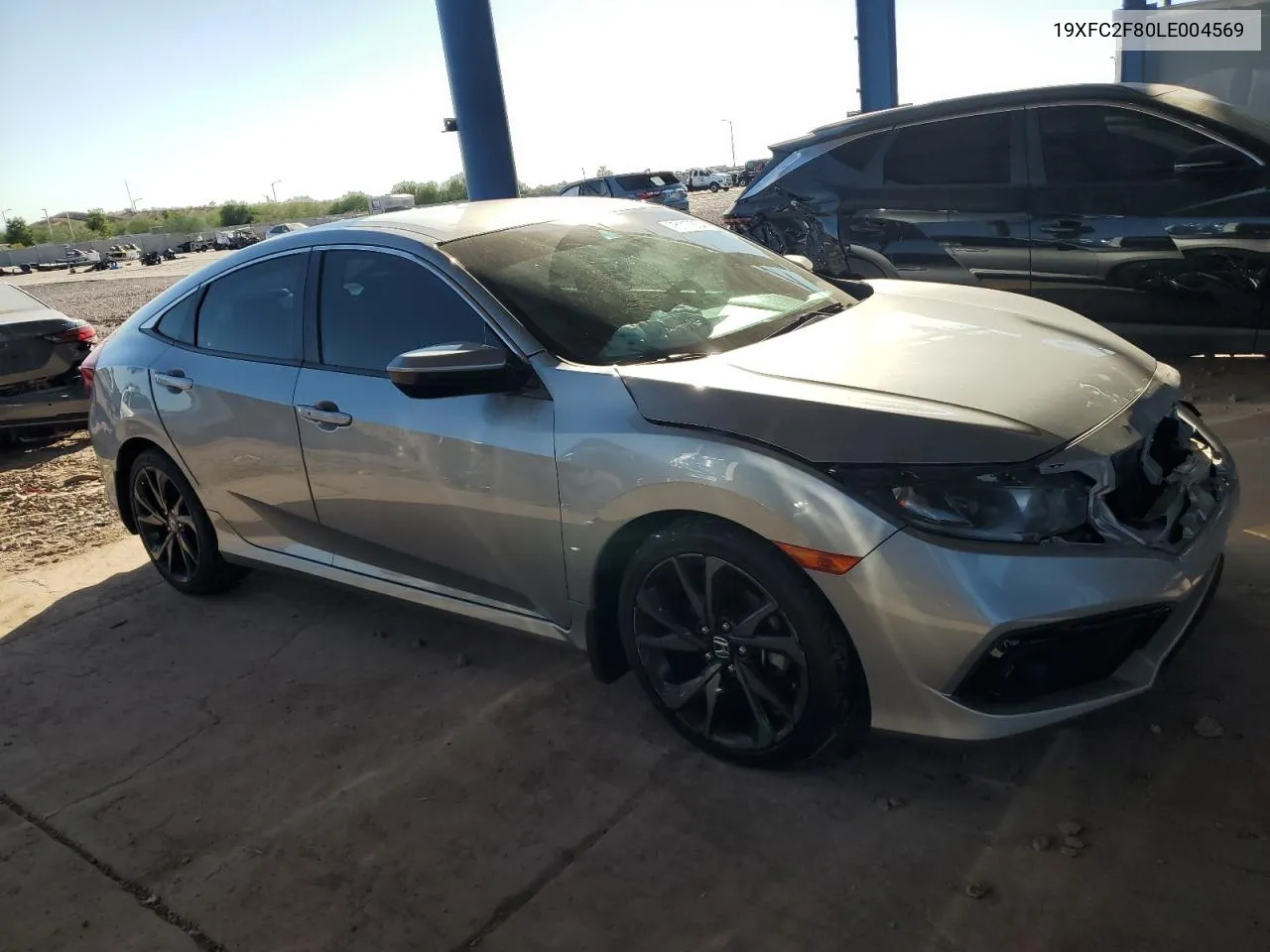 19XFC2F80LE004569 2020 Honda Civic Sport