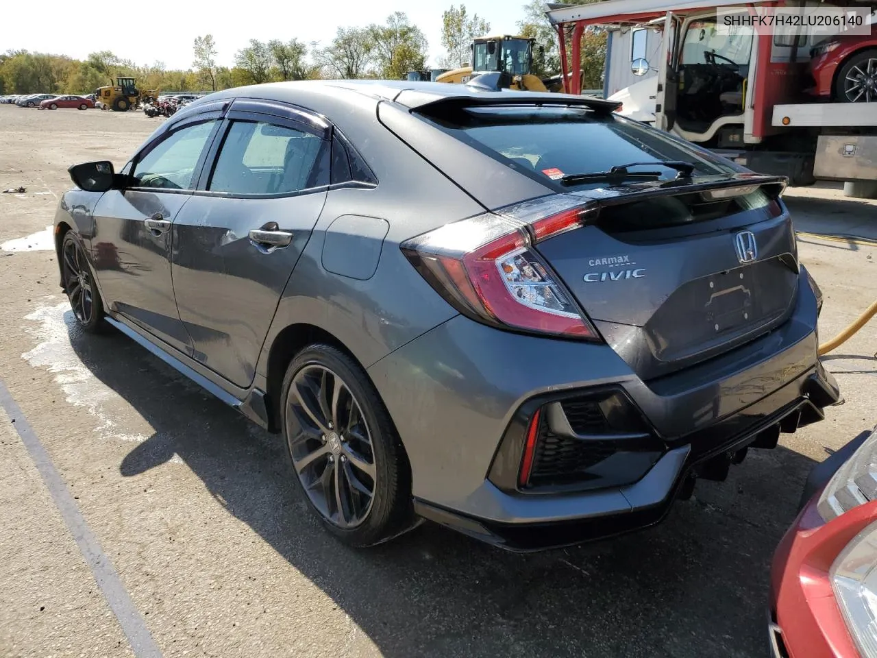 2020 Honda Civic Sport VIN: SHHFK7H42LU206140 Lot: 75227764