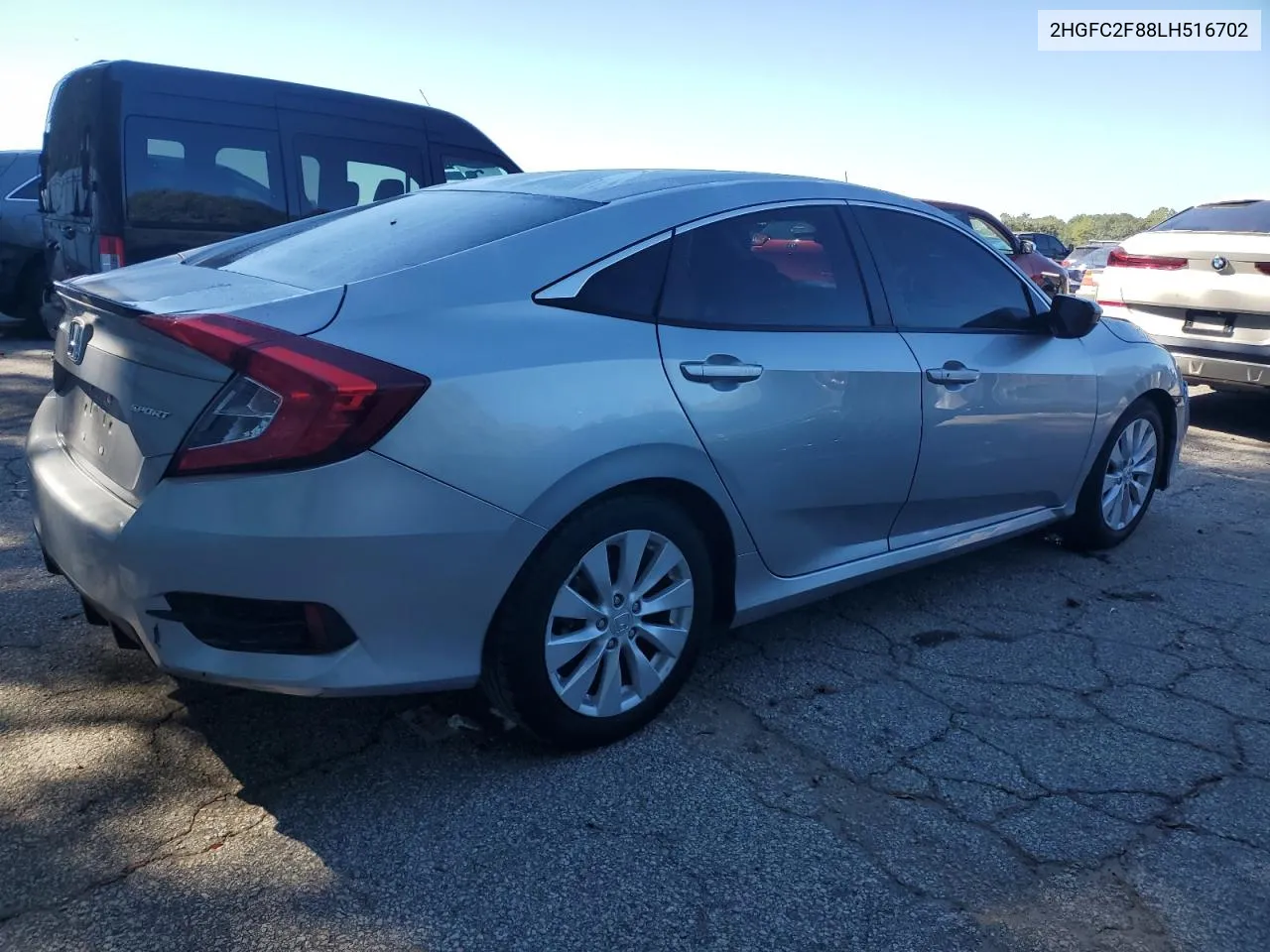 2020 Honda Civic Sport VIN: 2HGFC2F88LH516702 Lot: 75380244