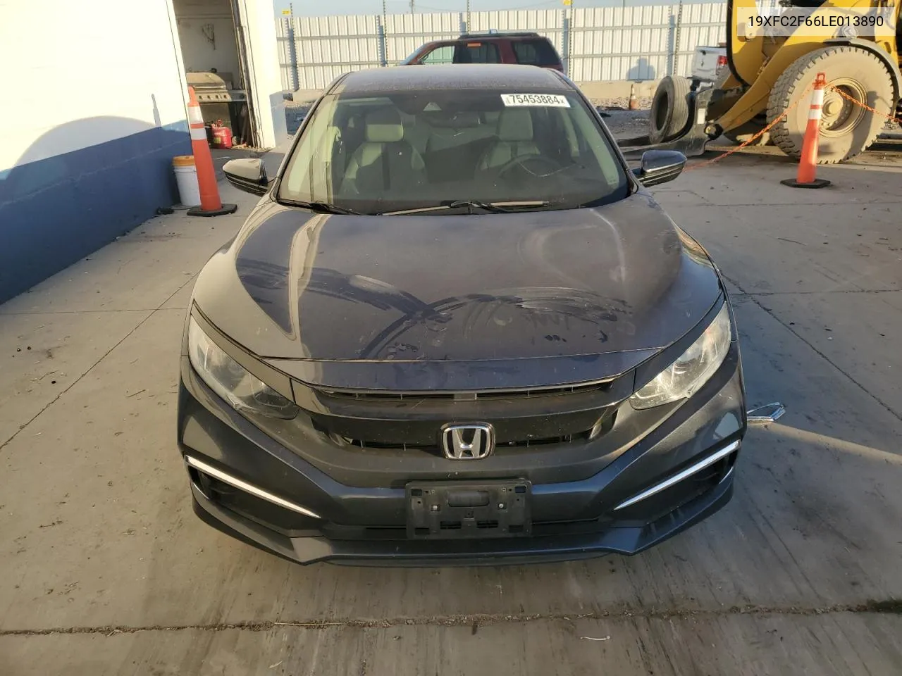 2020 Honda Civic Lx VIN: 19XFC2F66LE013890 Lot: 75453884