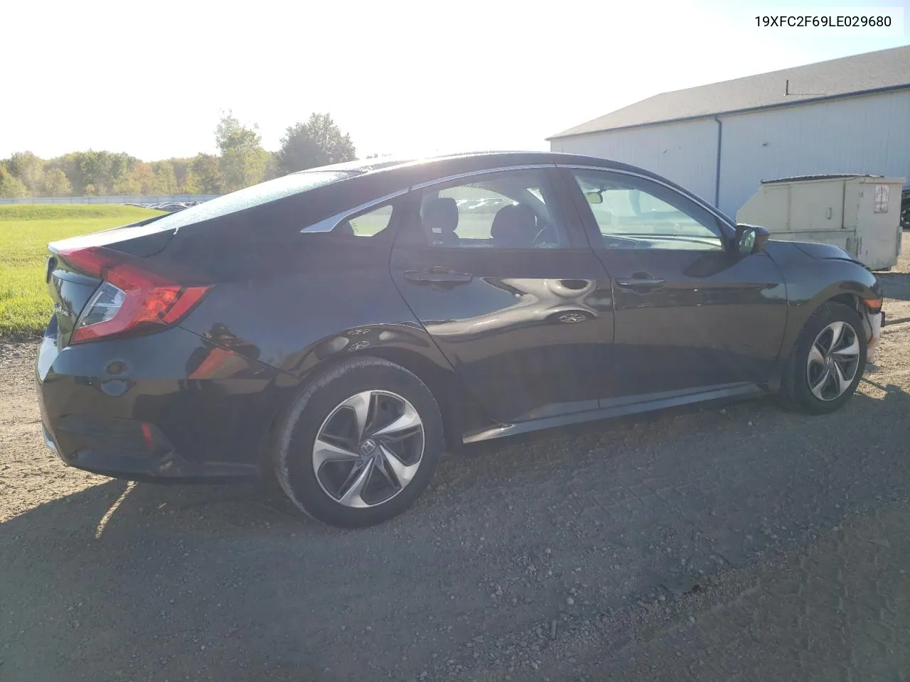 2020 Honda Civic Lx VIN: 19XFC2F69LE029680 Lot: 75487714