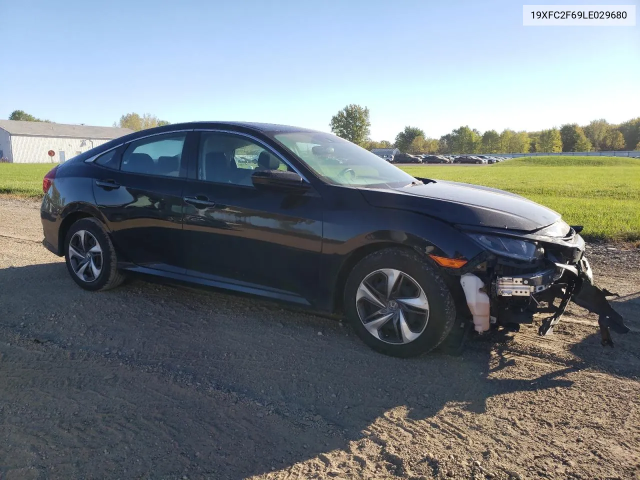 2020 Honda Civic Lx VIN: 19XFC2F69LE029680 Lot: 75487714