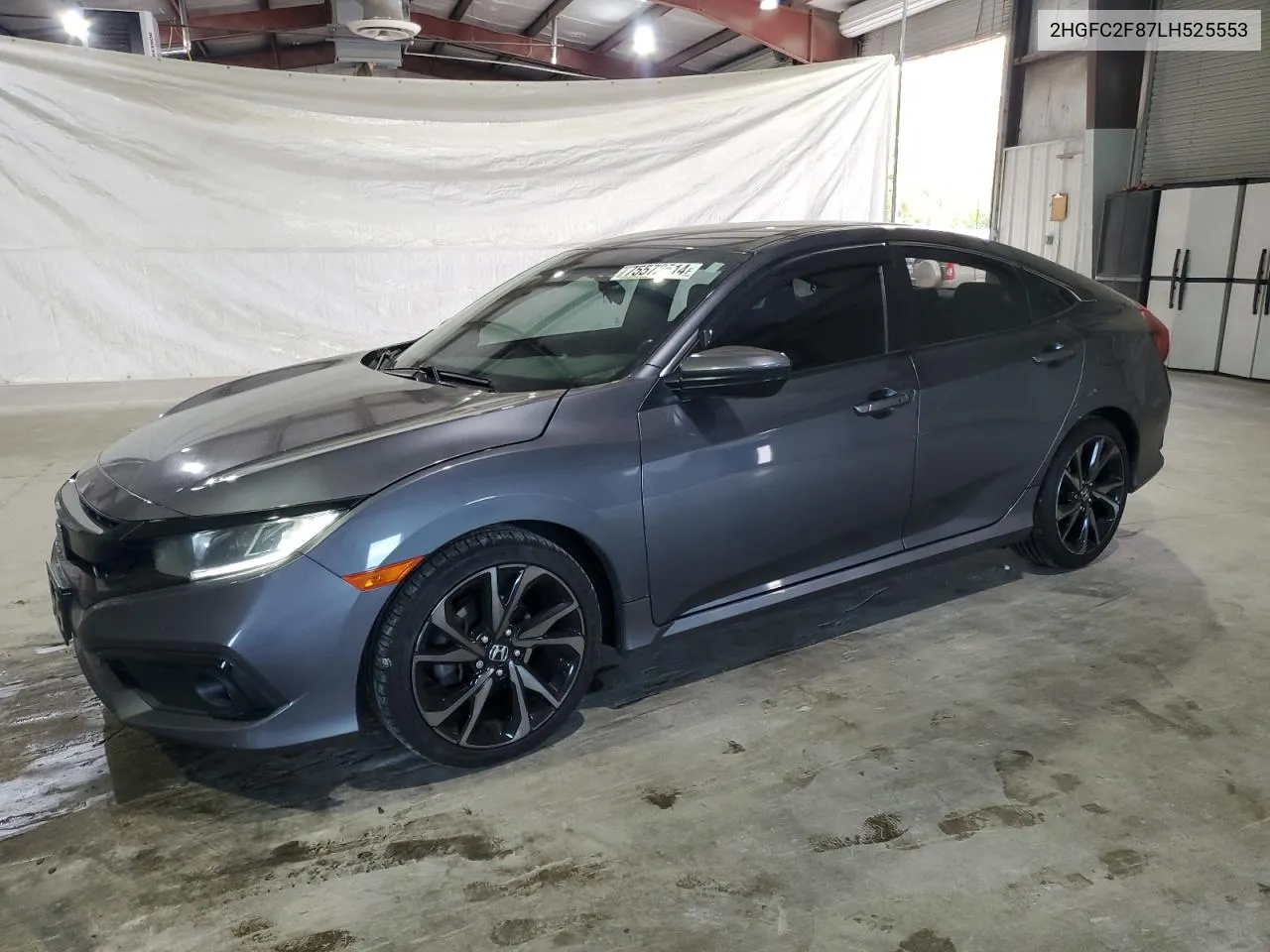 2020 Honda Civic Sport VIN: 2HGFC2F87LH525553 Lot: 75572514