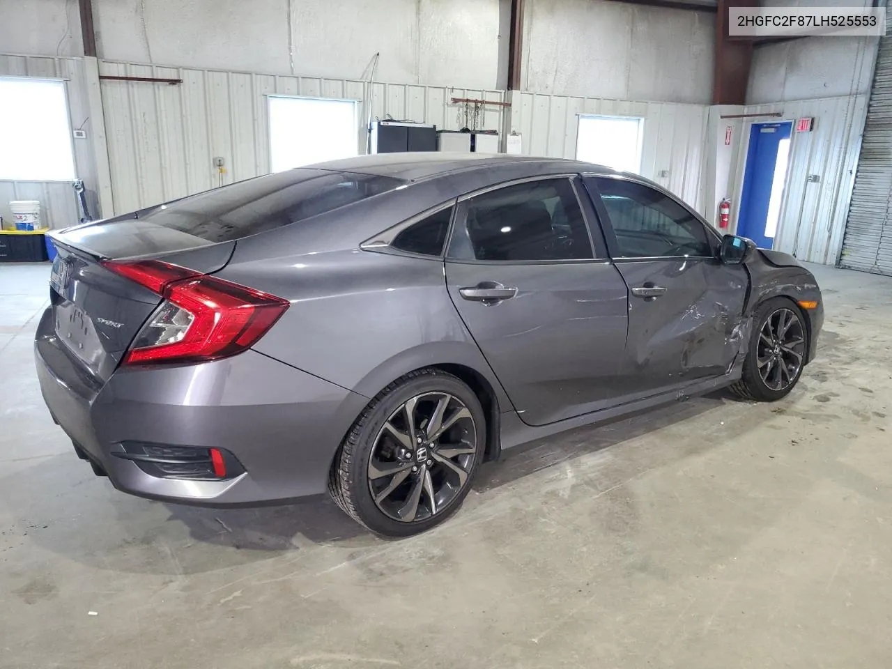 2020 Honda Civic Sport VIN: 2HGFC2F87LH525553 Lot: 75572514