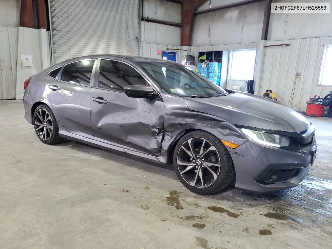 2020 Honda Civic Sport VIN: 2HGFC2F87LH525553 Lot: 75572514