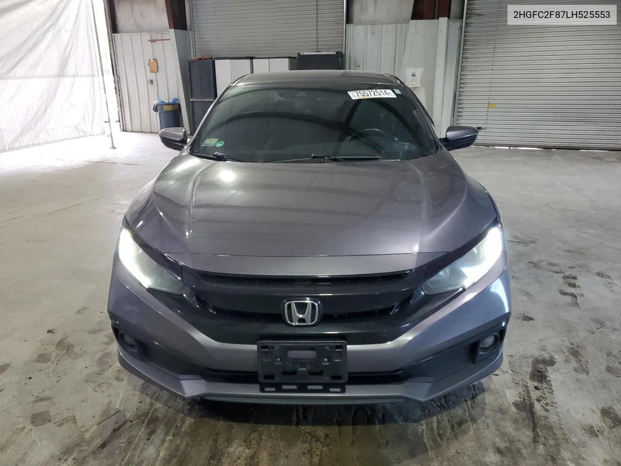 2020 Honda Civic Sport VIN: 2HGFC2F87LH525553 Lot: 75572514