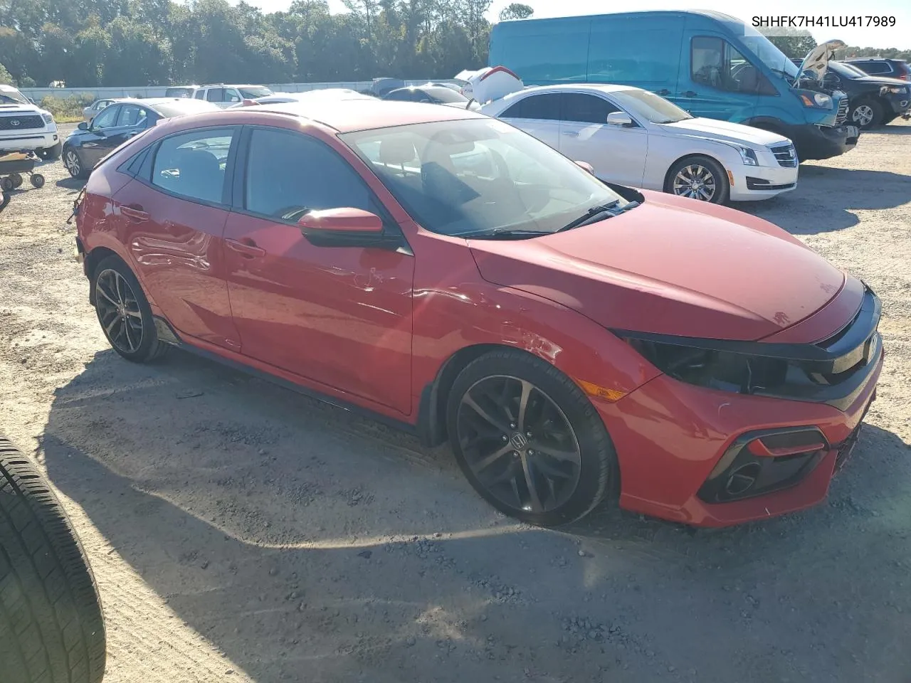 SHHFK7H41LU417989 2020 Honda Civic Sport