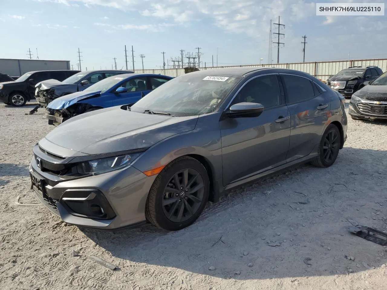 2020 Honda Civic Ex VIN: SHHFK7H69LU225110 Lot: 75762454