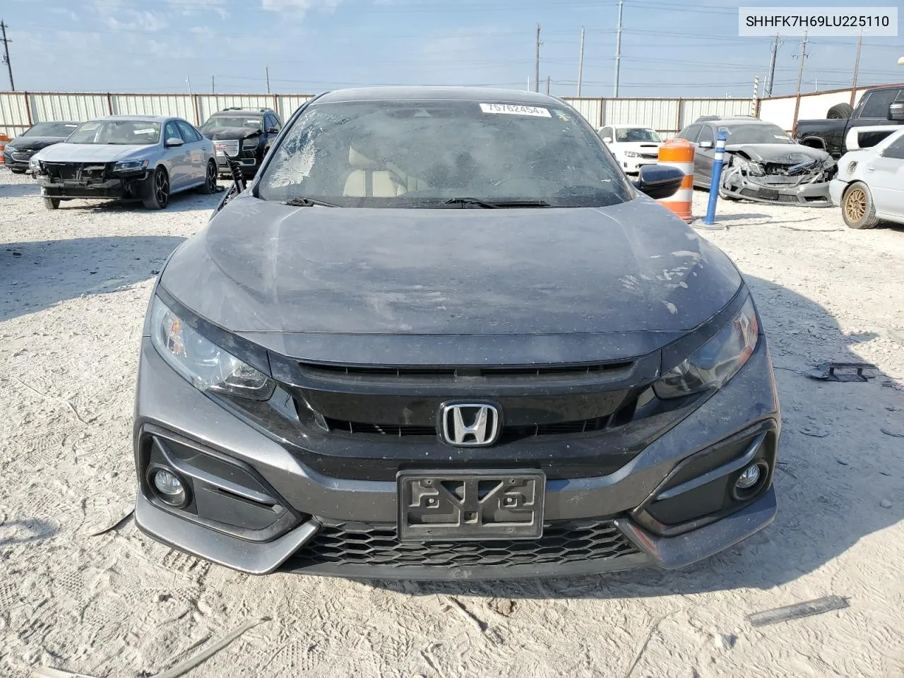 2020 Honda Civic Ex VIN: SHHFK7H69LU225110 Lot: 75762454