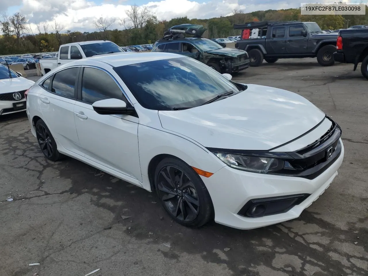 19XFC2F87LE030098 2020 Honda Civic Sport