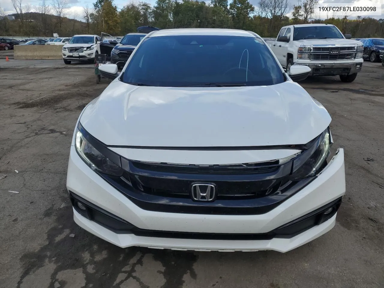 2020 Honda Civic Sport VIN: 19XFC2F87LE030098 Lot: 75808174