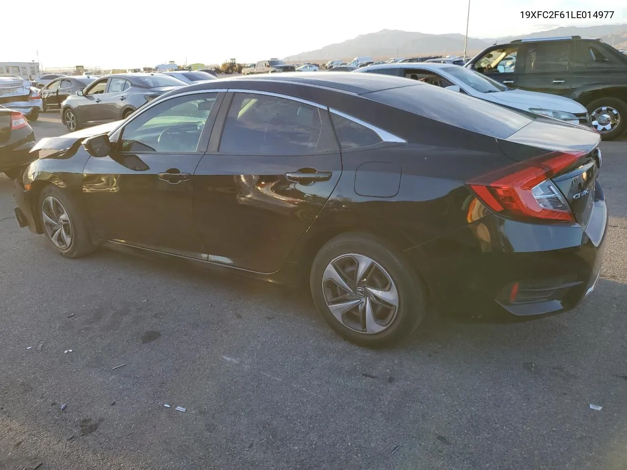 2020 Honda Civic Lx VIN: 19XFC2F61LE014977 Lot: 76066704