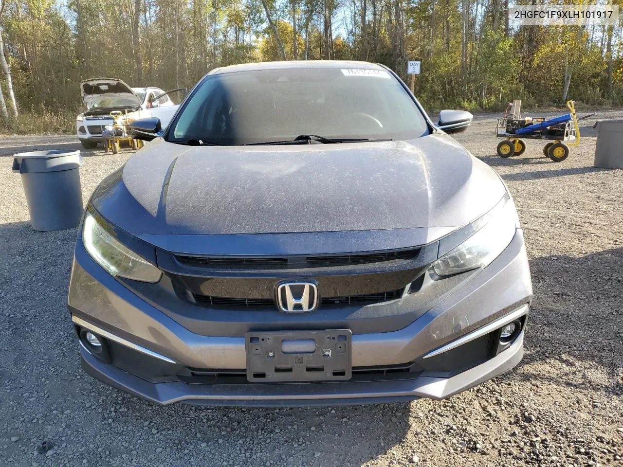 2020 Honda Civic Touring VIN: 2HGFC1F9XLH101917 Lot: 76135144