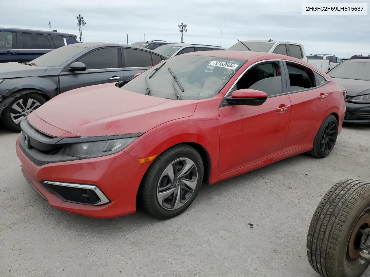 2HGFC2F69LH515637 2020 Honda Civic Lx